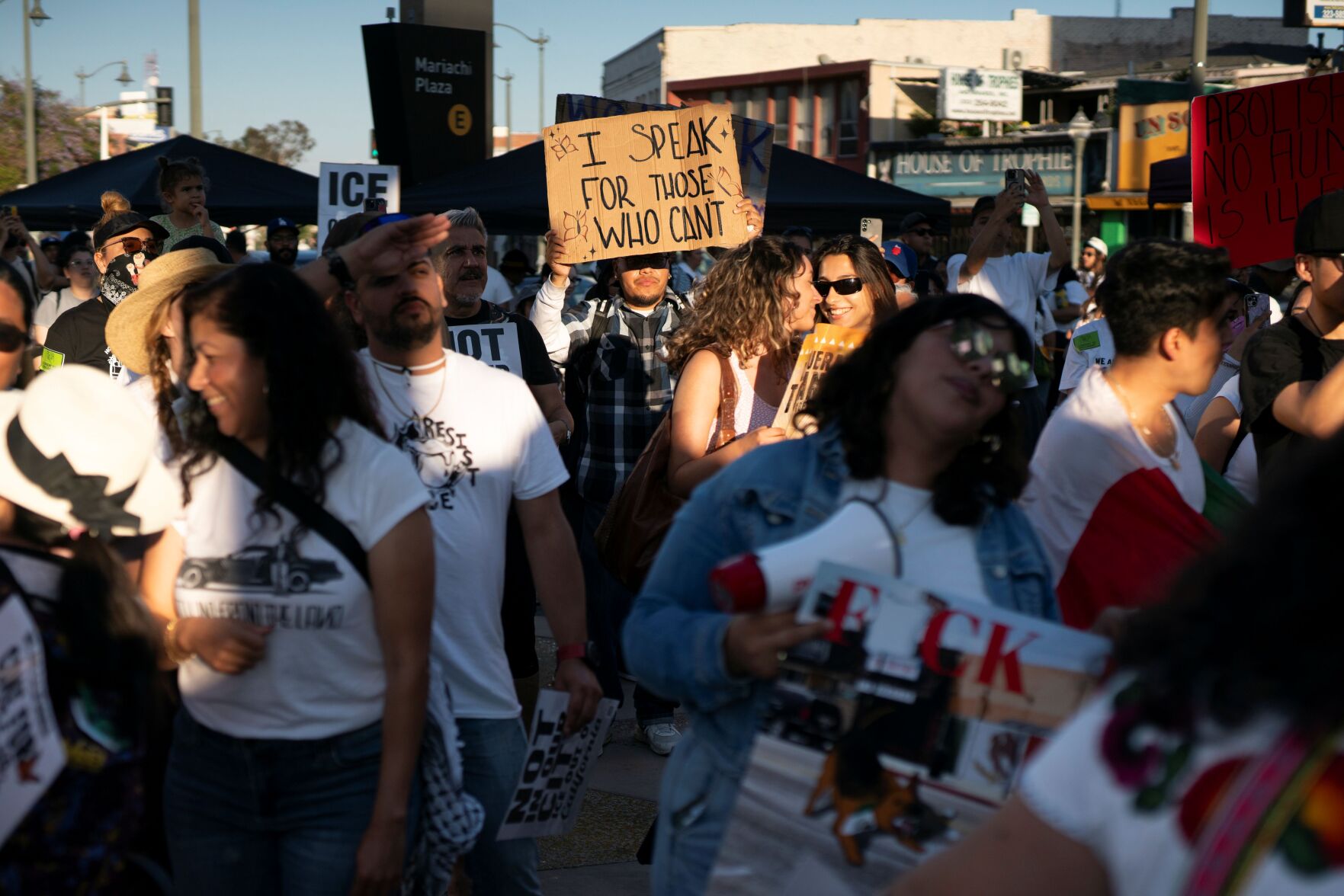 Attendees made signs at the event for the procession.jpg